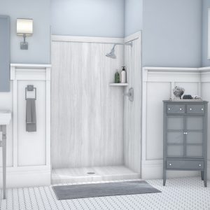 Veincut 3wall Shower 48x80in with Base