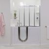 onyx white, walk in tub walls