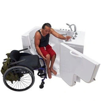 wheelchair accessible walk-in tub