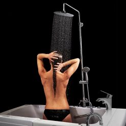 TubToday Rain Shower Head & Shower Column