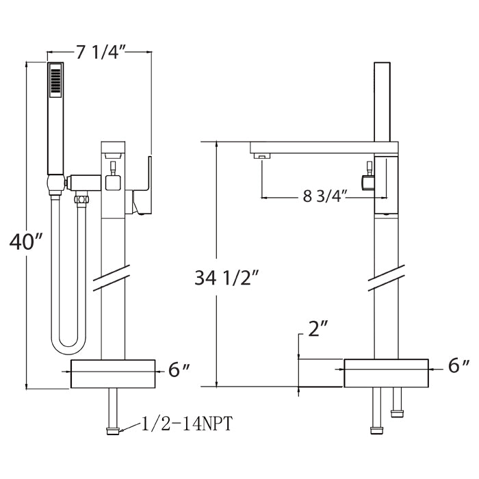 Razo Tub Filler - Image 2